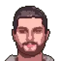 personal picture of the website owner pixilated